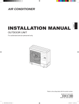 Fujitsu RCA30FRTA-Q Installation guide