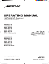 Fujitsu ARGK14GALH Operating instructions