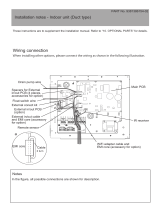 Fujitsu RDG72LHTA Installation Notes