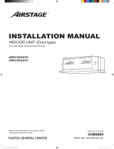 Fujitsu ARKC60GATH Installation guide