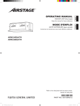 Fujitsu ARKC60GATH Operating instructions