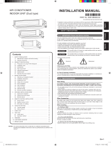 Fujitsu ARU12RGLX Installation guide
