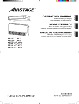 Fujitsu ARUL14TLAV2 Operating instructions