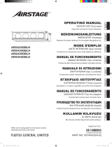 Fujitsu ARXA45GBLH Operating instructions