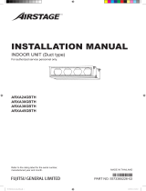 Fujitsu ARXA24GBTH Installation guide