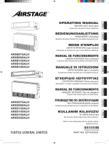 Fujitsu ARXD24GALH Operating instructions