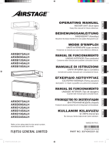 Fujitsu ARXD24GALH Operating instructions