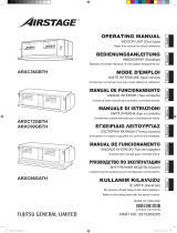 Fujitsu ARXC36GBTH Operating instructions