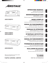 Fujitsu ARXC96GATH Operating instructions