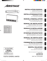 Fujitsu ARXD09GALH Installation guide