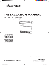 Fujitsu ARXD14GATH Installation guide