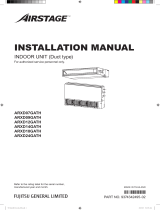Fujitsu ARZD24GALH Installation guide