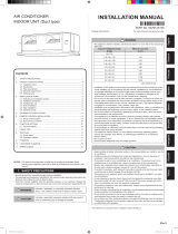 Fujitsu RDG45KHTA Installation guide