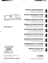 Fujitsu ARXH096GTAH Installation guide