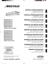 Fujitsu ARXK009GLEH Installation guide