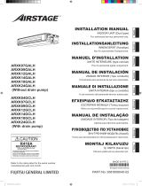 Fujitsu ARXK04GCLH Installation guide