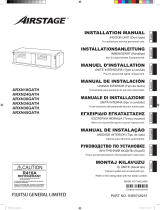 Fujitsu ARXN24GATH Installation guide