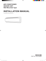 Fujitsu ASAG24JFCB Installation guide