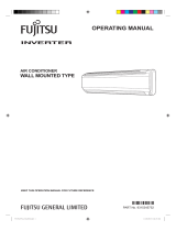 Fujitsu ASAG18JFCC Operating instructions