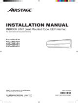 Fujitsu ASGA09GACH Installation guide