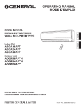 Fujitsu ASGA24AFT Operating instructions