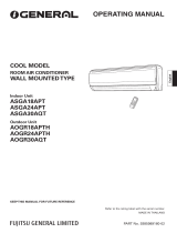 Fujitsu ASGA24APT Operating instructions