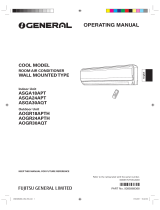 Fujitsu ASGA18AFT Operating instructions