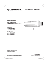 Fujitsu ASGA24ART Operating instructions