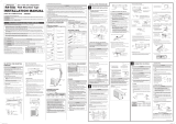 Fujitsu ASGA24FMTA Installation guide