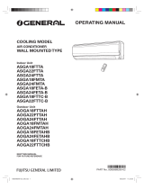 Fujitsu ASGA22FTTA Operating instructions