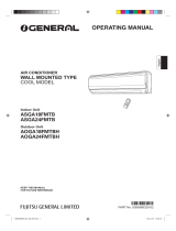 Fujitsu ASGA18FMTB Operating instructions