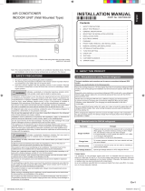 Fujitsu ASGA24FMTC-H Installation guide