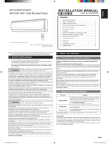 Fujitsu ASGA24FMTC-Q Installation guide