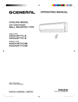 Fujitsu ASGA22FTTA Operating instructions