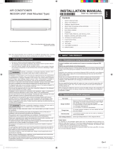 Fujitsu RSA30UMTB-S Installation guide