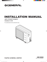 Fujitsu ASGA18FUTC-B Installation guide