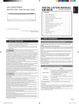 Fujitsu ASGA30FUTC-M Installation guide