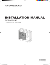 Fujitsu AUGA30FRTA-H Installation guide