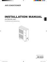 Fujitsu ASGA36FUTA-U Installation guide