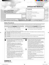 Fujitsu ASGG18CGTA-B Operating instructions