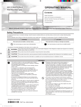 Fujitsu ASGG14CLCA-B Operating instructions