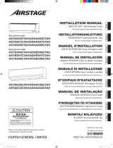 Fujitsu ASHA034GTAH Installation guide