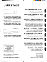 Fujitsu ASYA009GTAH Installation guide