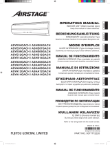 Fujitsu ASYA04GACH Operating instructions