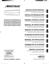 Fujitsu ASYE04GACH Installation guide