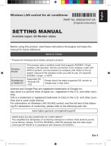 Fujitsu ASYG09KXCA Installation guide