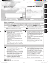 Fujitsu ASHG12LZCA Operating instructions