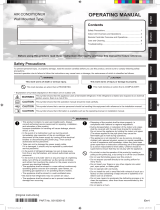 Fujitsu ASHG24KLCA Operating instructions