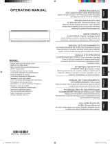 Fujitsu ASHG30KMTA Operating instructions