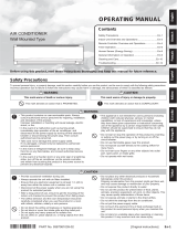 Fujitsu RSG36LMTA Operating instructions